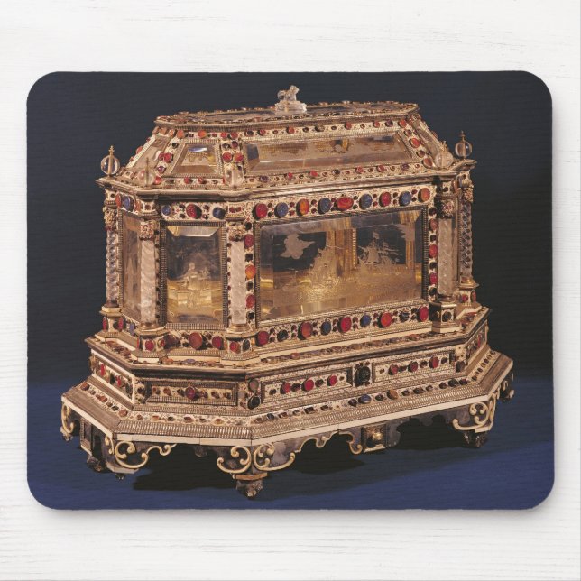 Marriage coffer, 1753 mouse mat (Front)