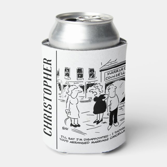 Marriage Counselling, not Cancelling Can Cooler (Can Front)