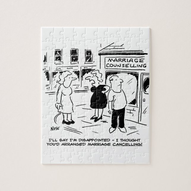 Marriage Counselling, not Cancelling Jigsaw Puzzle (Vertical)