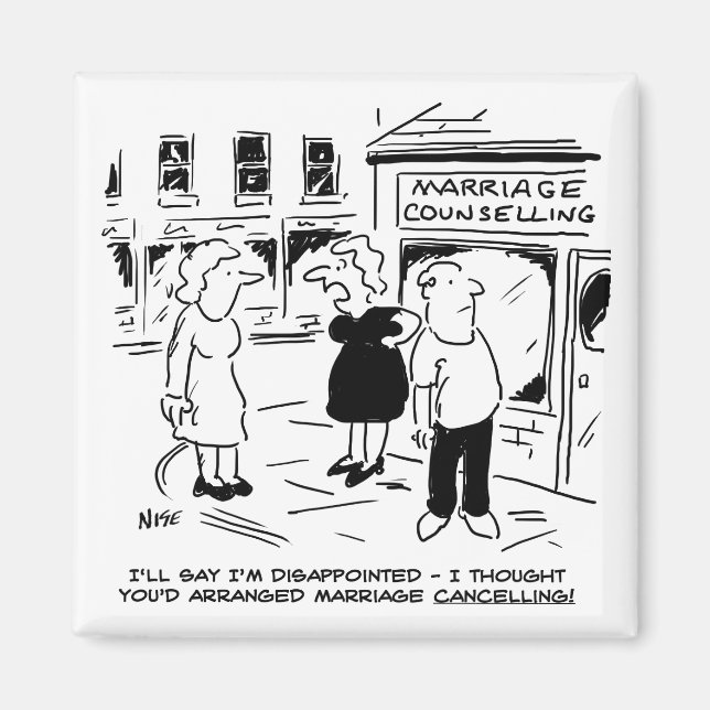 Marriage Counselling, not Cancelling Magnet (Front)