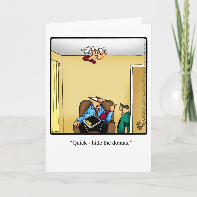 Marriage Diet Humour Greeting Card "Spectickles" (Front)