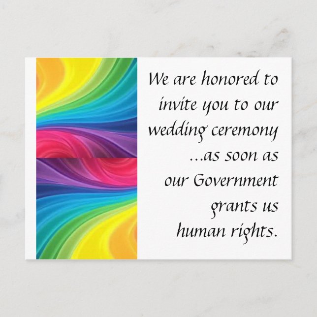 Marriage Equality Postcard (Front)