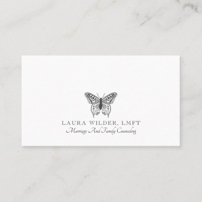 Marriage Family Counsellor  Business Card (Front)