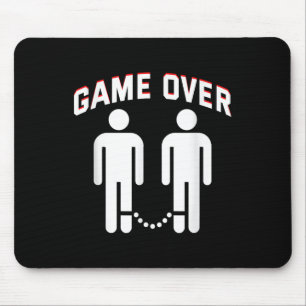 Marriage Game Over Wedding Proposal Engagement Bri Mouse Mat