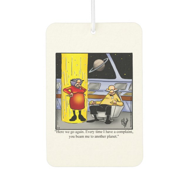 Marriage Humour Car Air Freshener  (Front)
