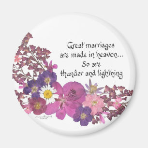 Marriage humour magnet