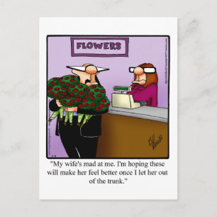 Marriage Humour Postcard "Spectickles"