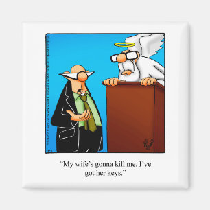Marriage Humour Stocking Stuffer Magnet