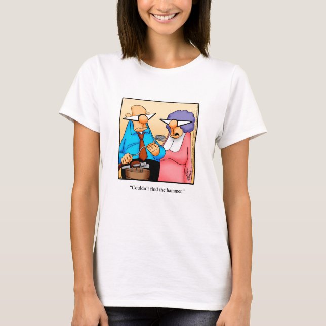 Marriage Humour Tee Shirt For Her (Front)