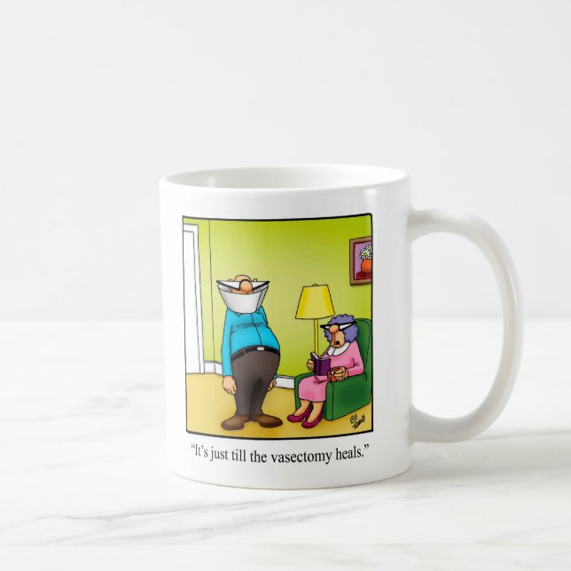 Marriage Humour "Vasectomy" Mug "Spectickles (Right)