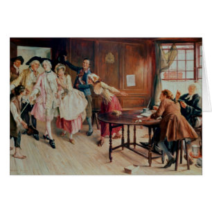 Marriage in Fleet Street, 1898 (oil on canvas)