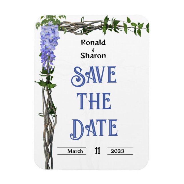 Marriage  Invitation Magnet (Vertical)