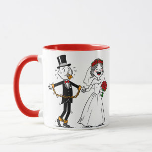 marriage is being stupid together mug