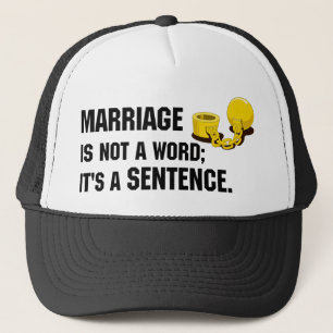 Marriage Is Not A Word Hat