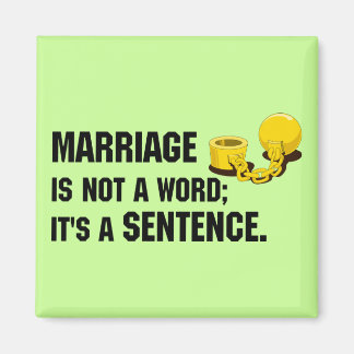 Marriage Is Not A Word Magnet