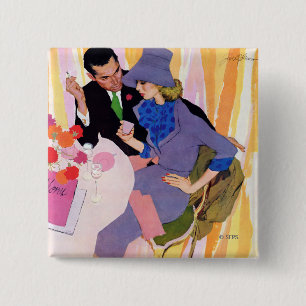 Marriage Is Not For Me 15 Cm Square Badge