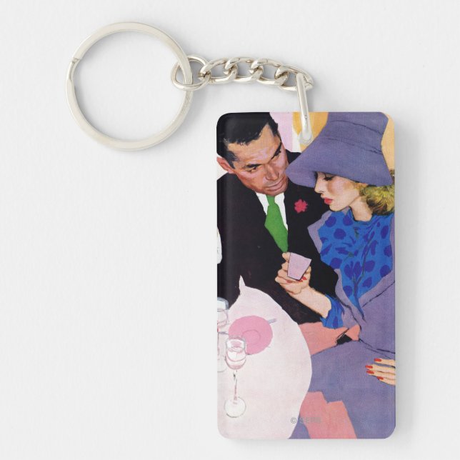 Marriage Is Not For Me Key Ring (Front)