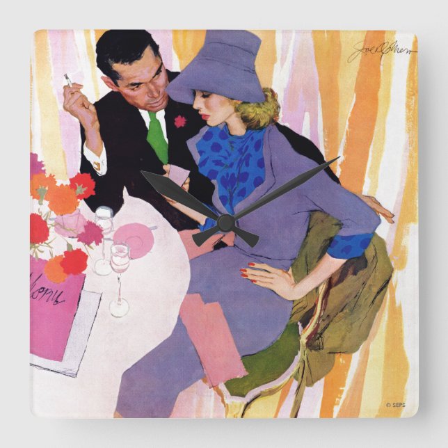 Marriage Is Not For Me Square Wall Clock (Front)