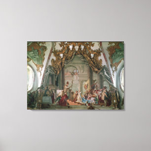 Marriage of Frederick I Barbarossa Canvas Print