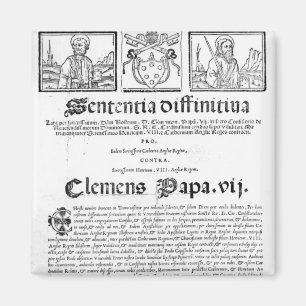 Marriage of Henry VIII and Catherine of Aragon Magnet