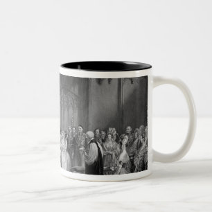 Marriage of Queen Victoria  and Prince Albert Two-Tone Coffee Mug