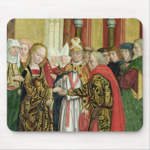 Marriage of the Virgin, from the Dome Altar, 1499 Mouse Mat