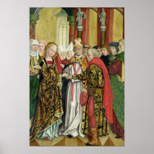 Marriage of the Virgin, from the Dome Altar, 1499 Poster