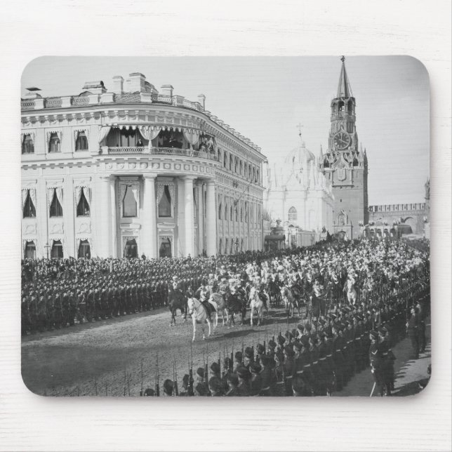 Marriage of Tsar Nicholas (1868-1918) to Alexandra Mouse Mat (Front)