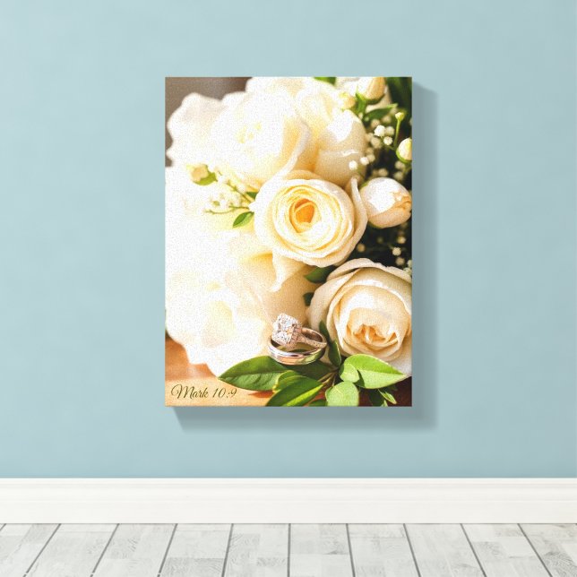Marriage - Premium Wrapped Canvas (Gloss) (Insitu(Wood Floor))