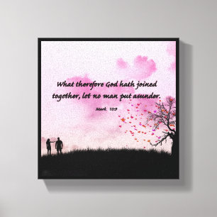 Marriage - Premium Wrapped Canvas (Gloss)