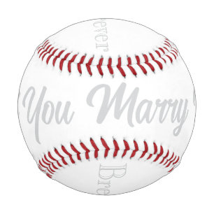 Marriage Proposal Baseball HAMbyWG