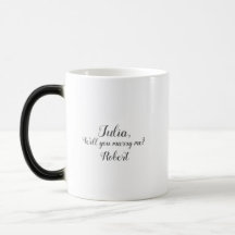 Marriage Proposal Heat Sensitive 11o.z. Coffee