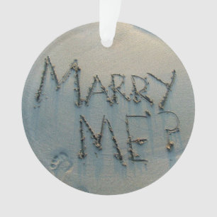 Marriage Proposal - Will You Marry Me? Ornament