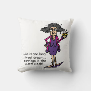 Marriage Rude Awakening Cushion
