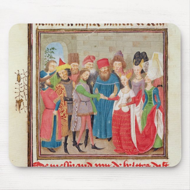 Marriage Scene Mouse Mat (Front)
