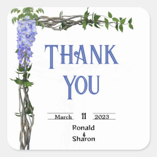 Marriage Square Sticker