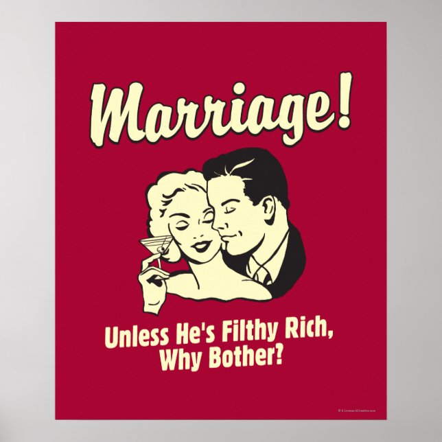 Marriage: Why Bother Poster (Front)