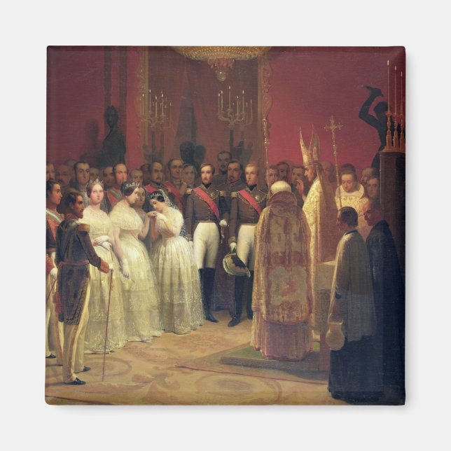Marriages of Queen Isabella II Magnet (Front)