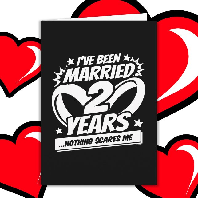 Married 2 Years Funny 2nd Wedding Anniversary Card (Creator Uploaded)
