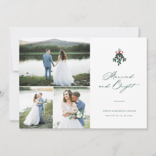 Married and Bright Christmas Multi-Photo Holiday