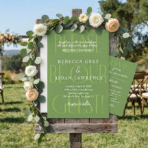 Married at Last Modern Wedding Invitation