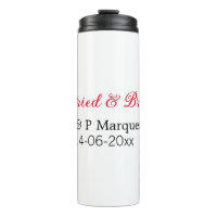 Married & bright add couple name wedding add date