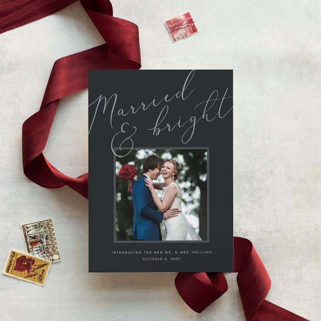 Married & Bright | Holiday Wedding Announcement (Creator Uploaded)