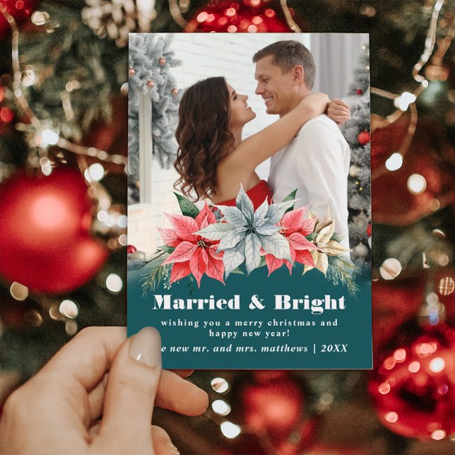 Married & Bright Holiday Wedding Announcement (Creator Uploaded)