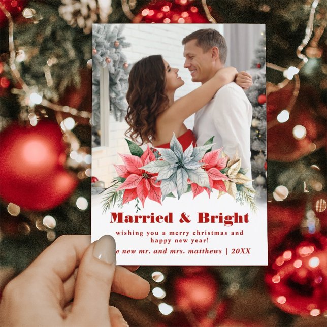 Married & Bright Holiday Wedding Announcement (Creator Uploaded)