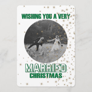 Married Christmas Announcement