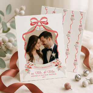 Married Christmas Holiday Card