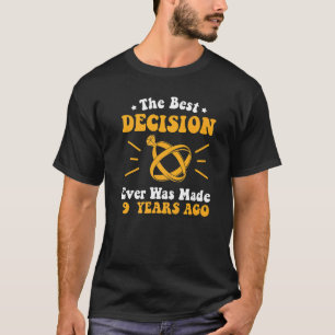 Married cute 9th Wedding Anniversary 9 years of Ma T-Shirt
