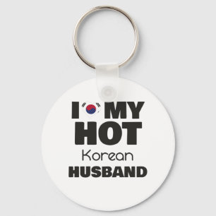 Married Hot Korea Man I Love My Hot Korean Husband Key Ring