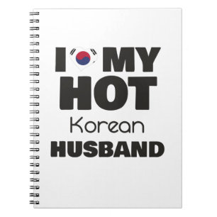 Married Hot Korea Man I Love My Hot Korean Husband Notebook